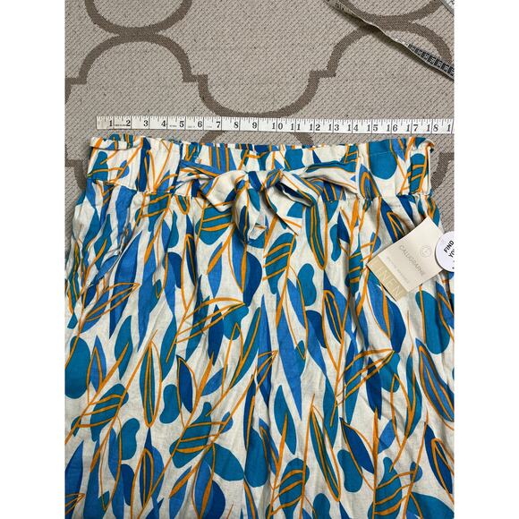 Anthropologie Calligraphie matching linen blend set, size large - Picture 7 of 16